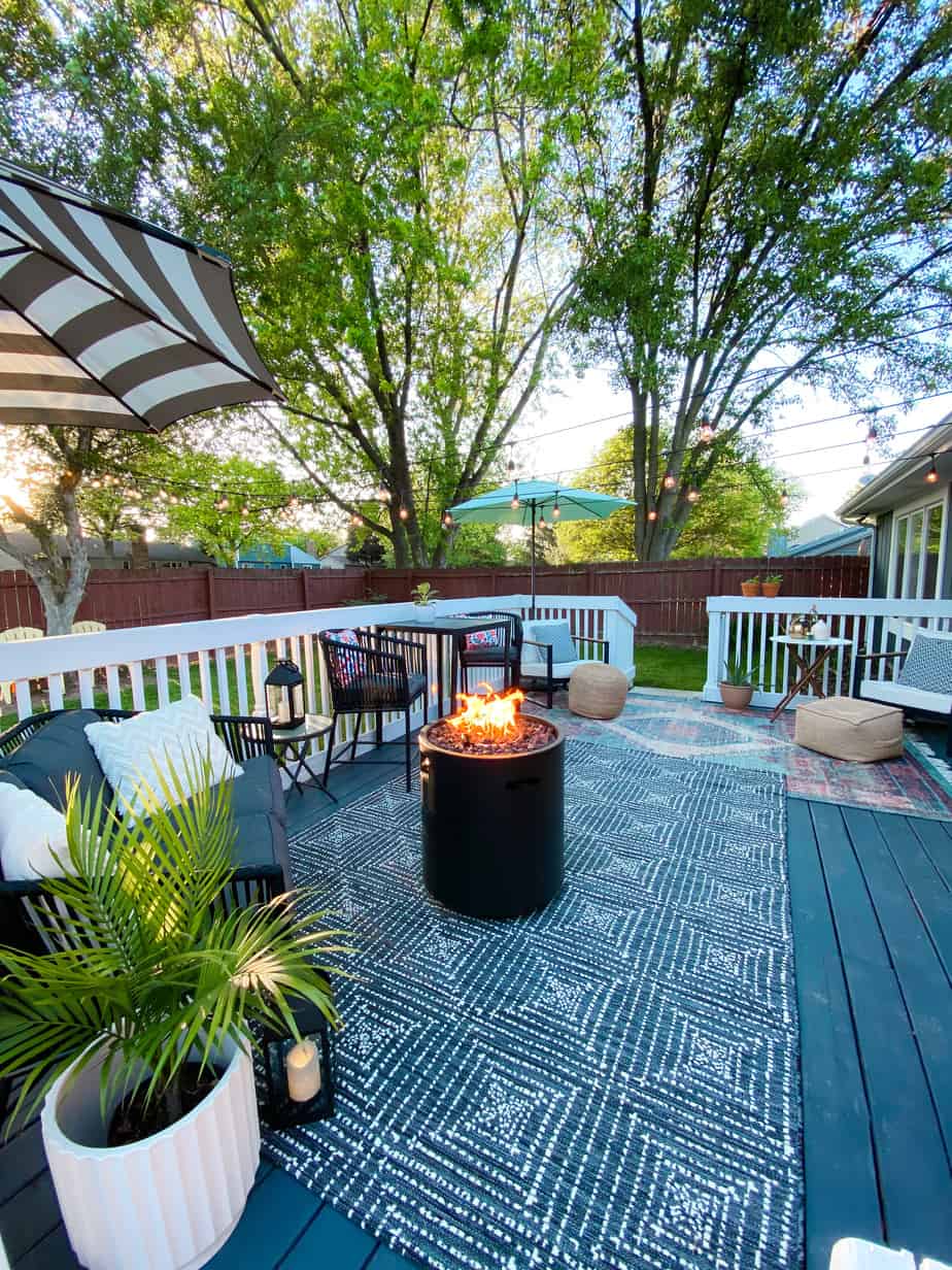 Deck and Patio Decorating Ideas - The Homeblondy