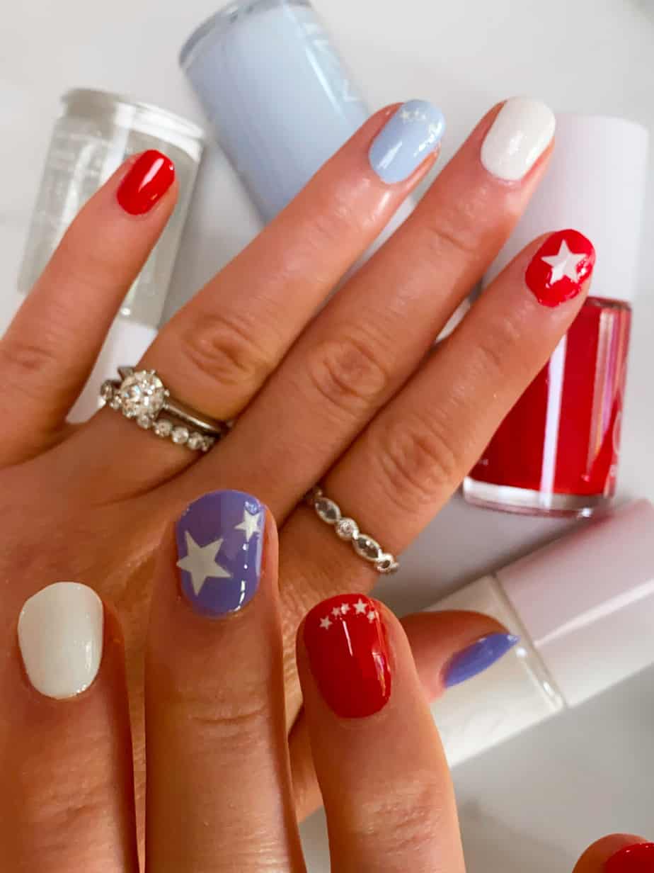fourth of july nail ideas