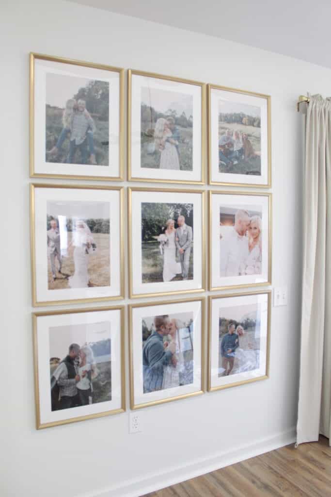 gallery wall frames