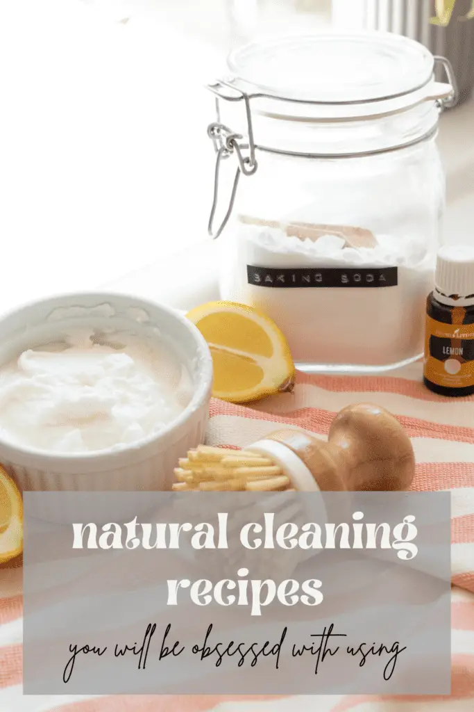 natural cleaning recipes with essential oils