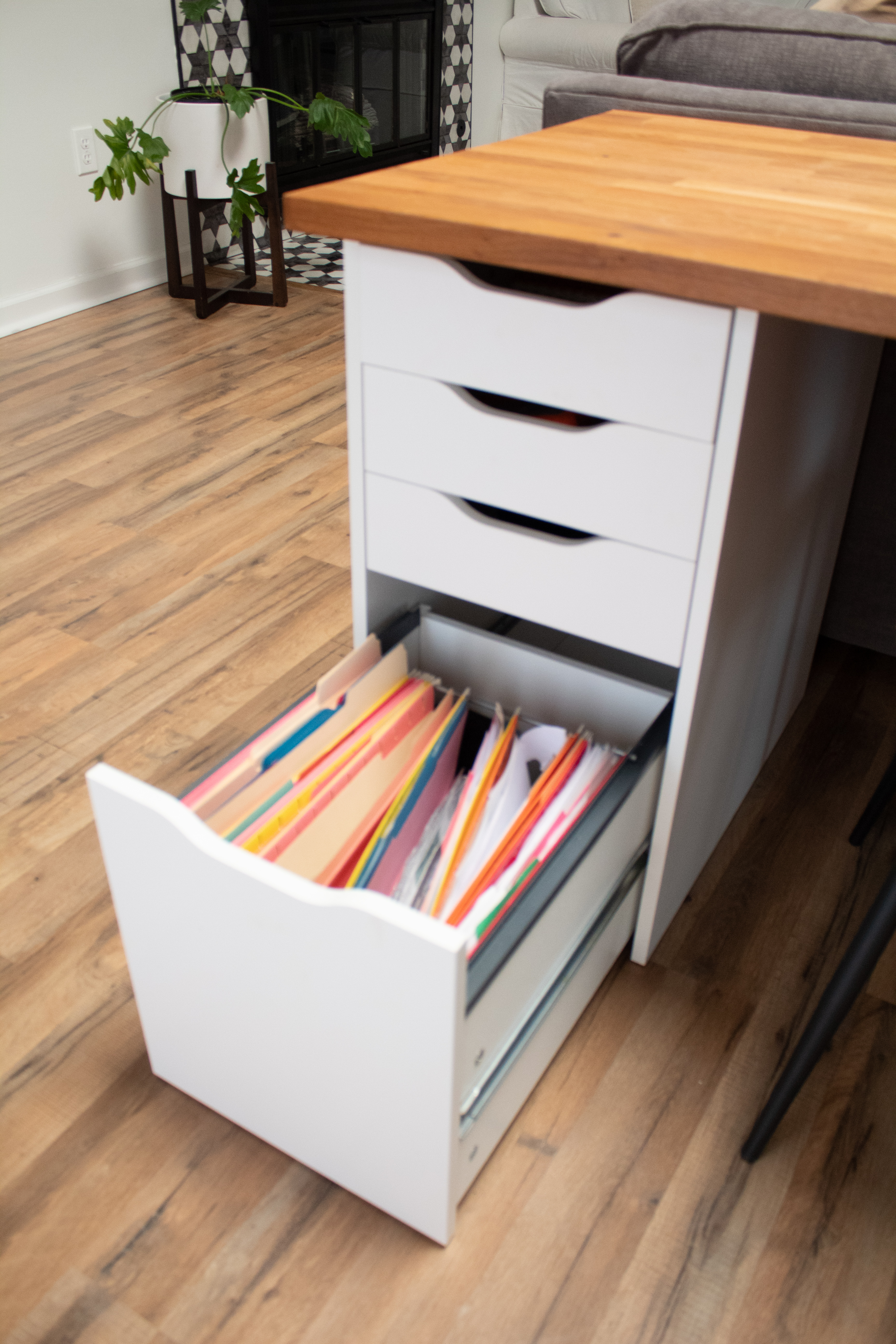 Ikea alex desk with drawers