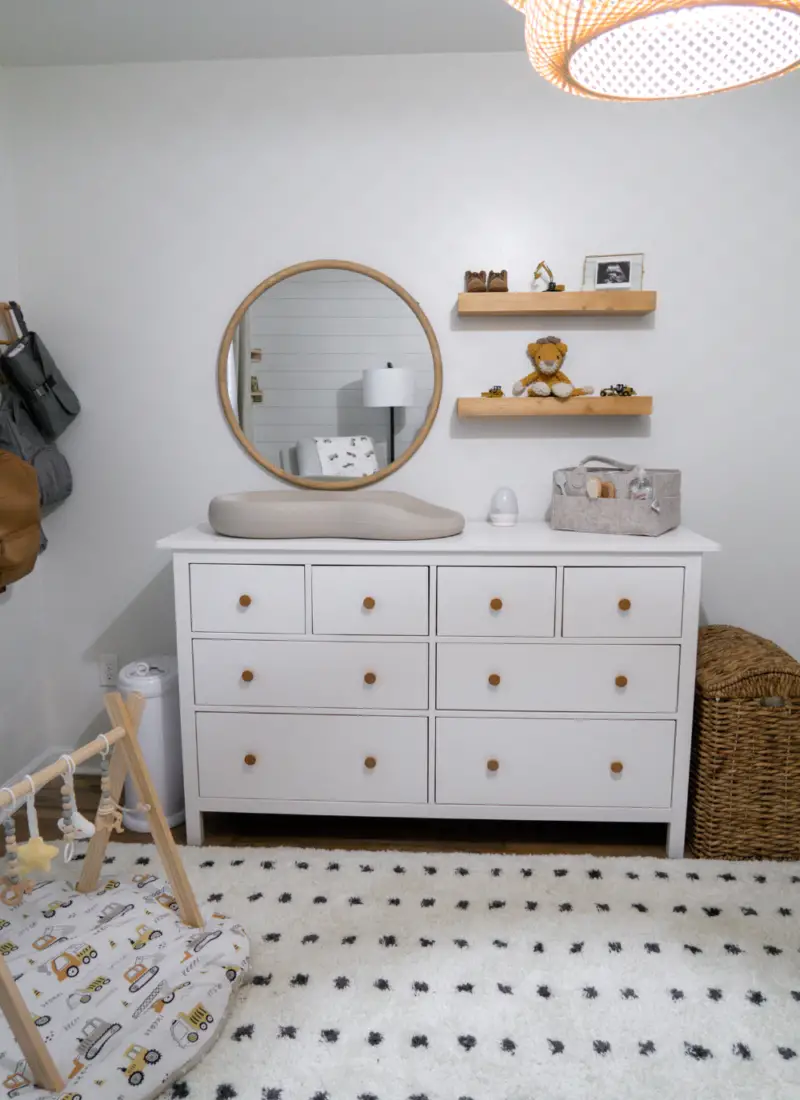 IKEA HEMNES Dresser Nursery Organization