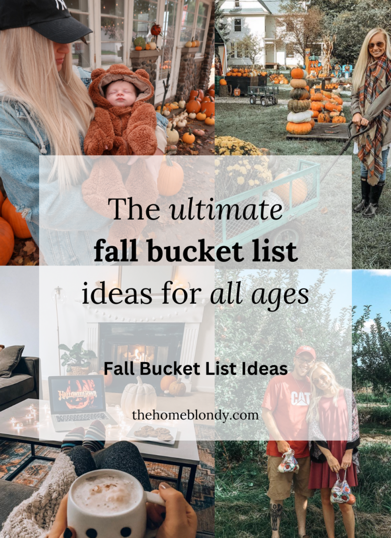 The Ultimate Fall Bucket List Ideas For All Ages