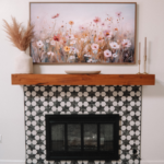 mantel decorating ideas with tv